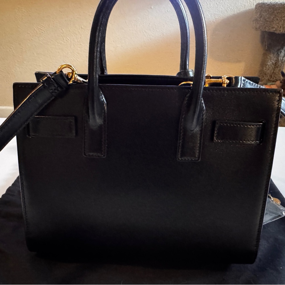 Saint Laurent Sac De Jour in Smooth Leather - Nano - Picture 4 of 12